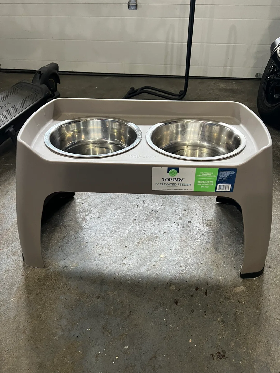 Top Paw 15" Elevated Feeder