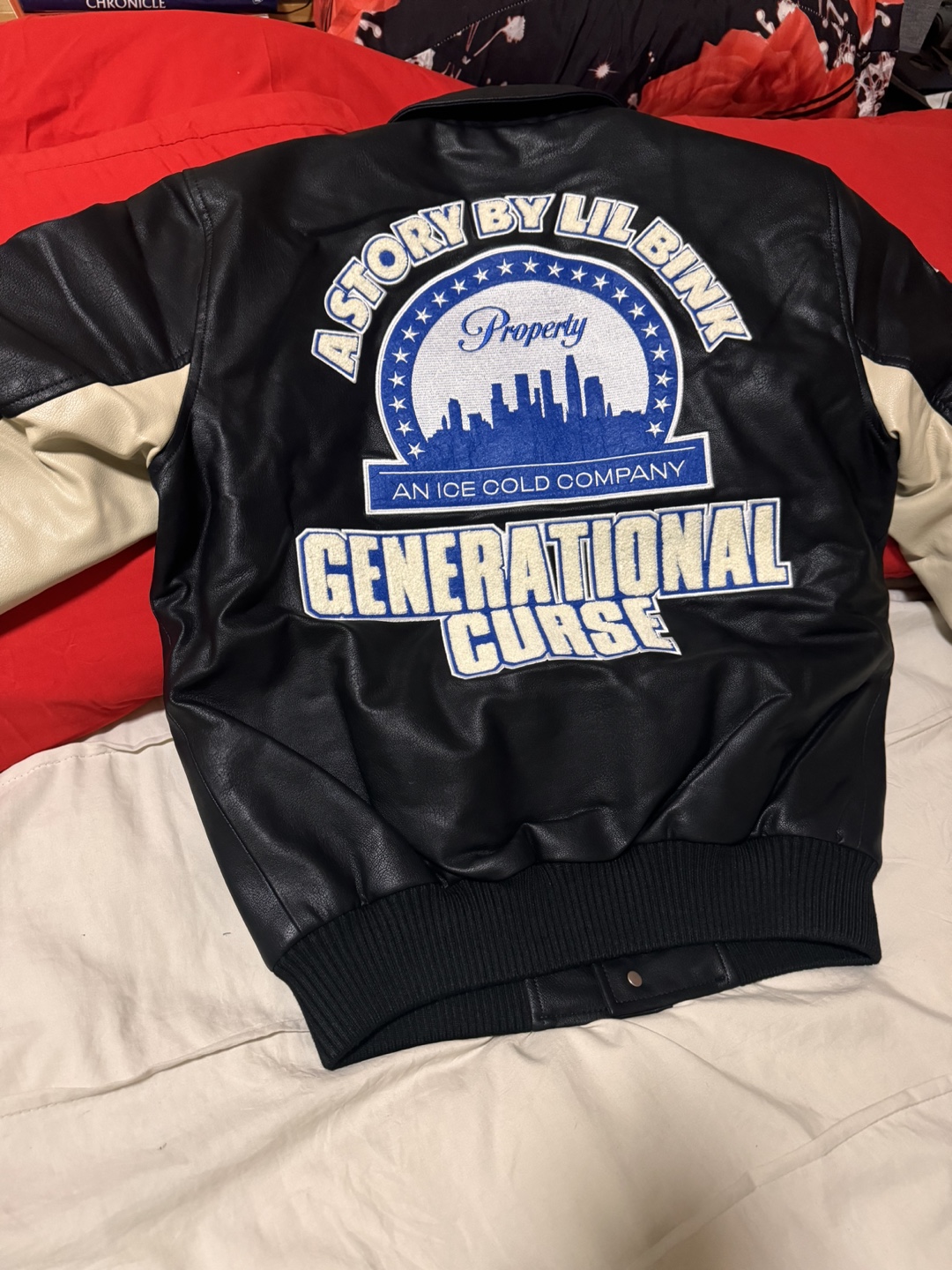 Lil B - Generational Curse Varsity Jacket - photo 4