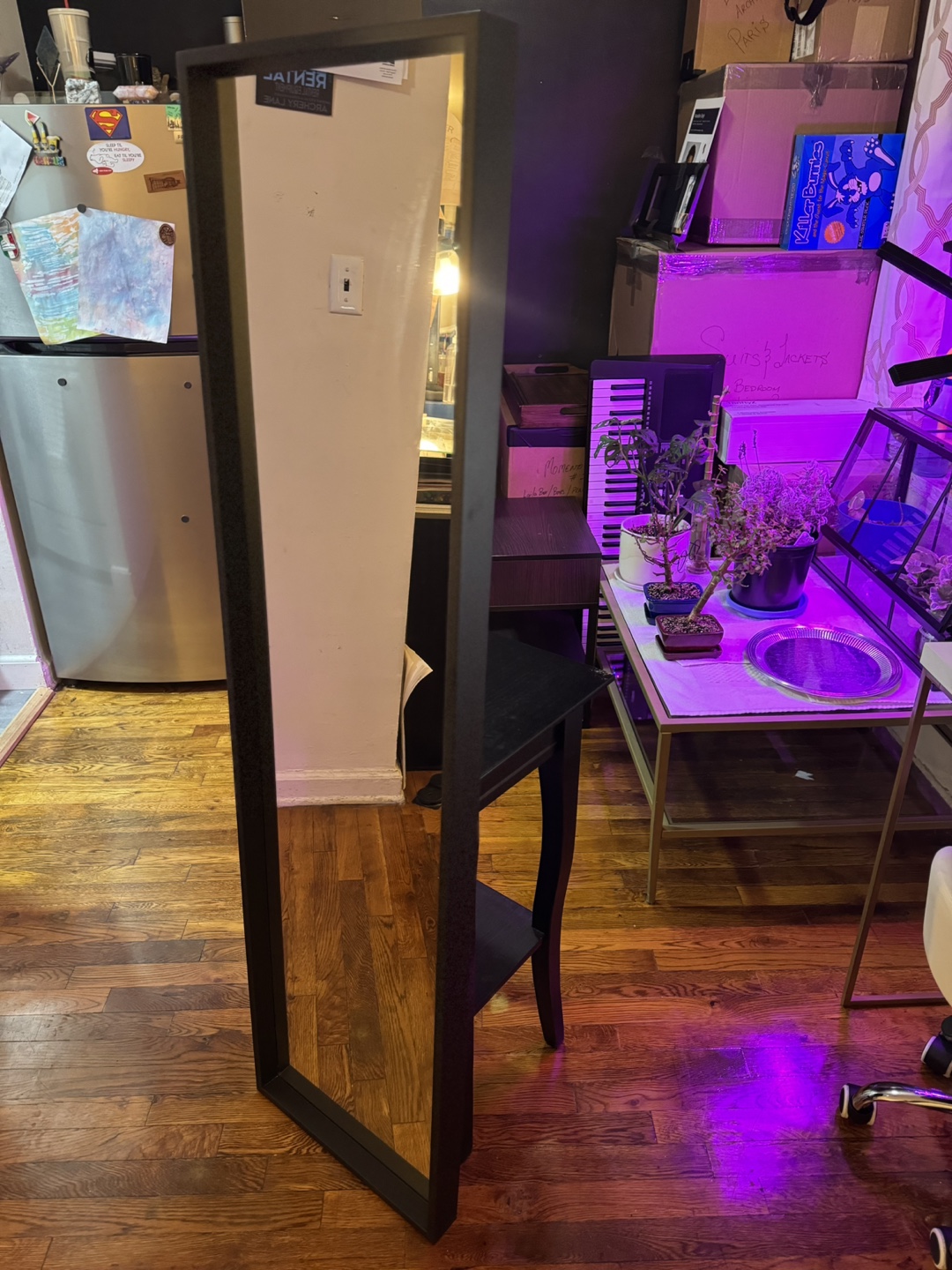 Full Length Mirror with Black Frame - photo 5