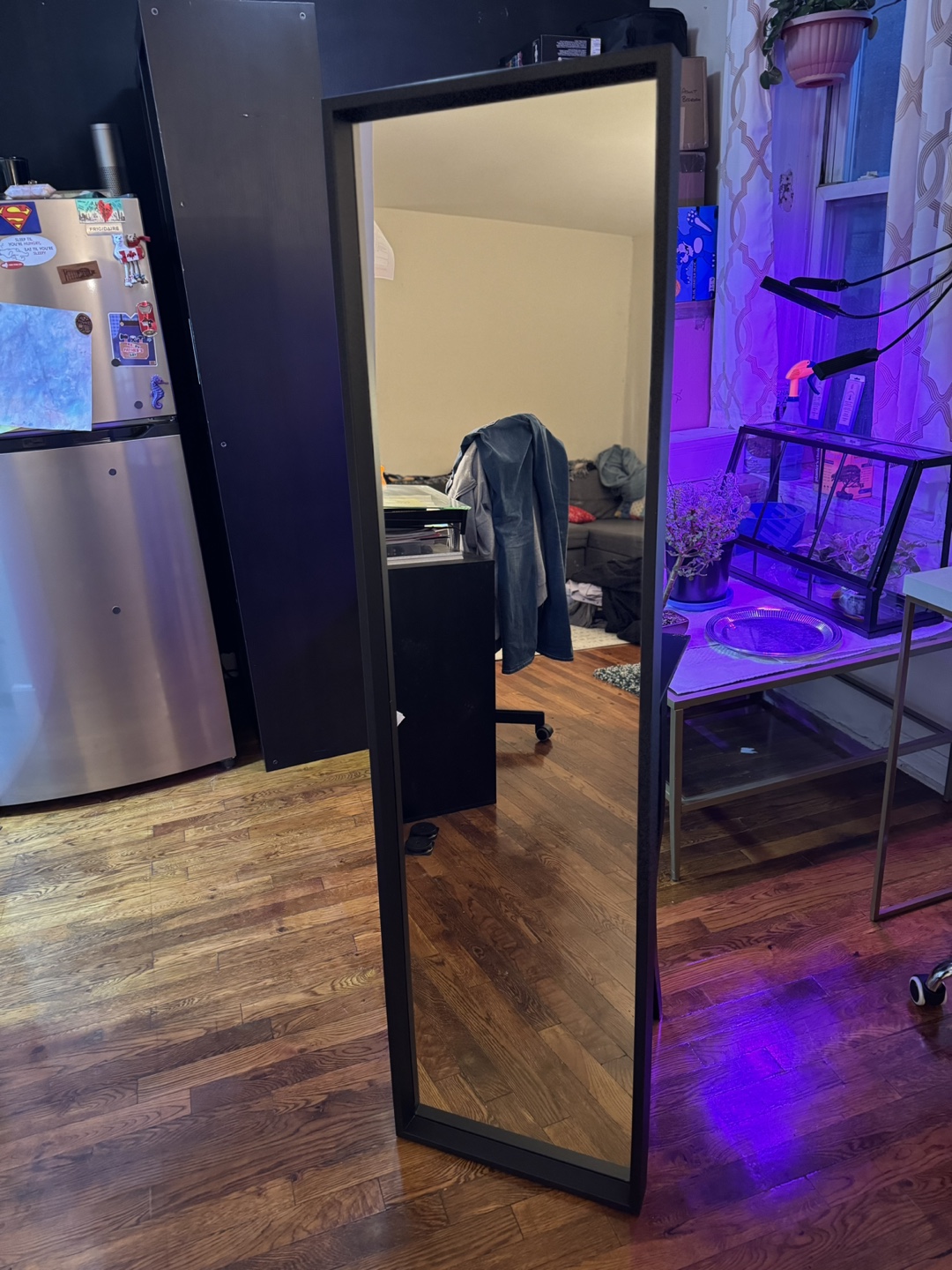 Full Length Mirror with Black Frame - photo 4