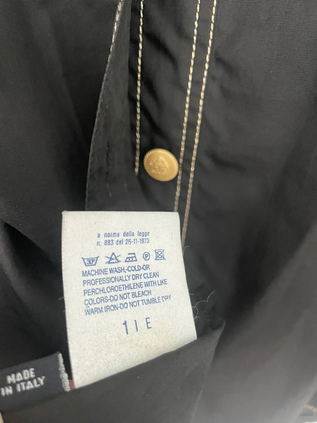 Vintage Versace Jeans Couture Black Button Up Shirt image indicator(7)