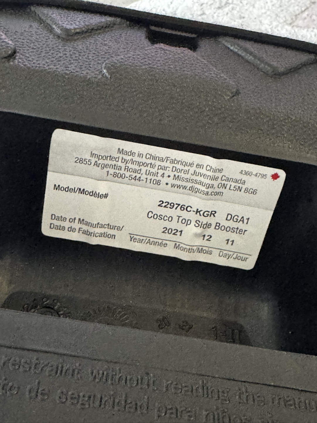 Cosco Top Side Booster Car Seat - photo 3
