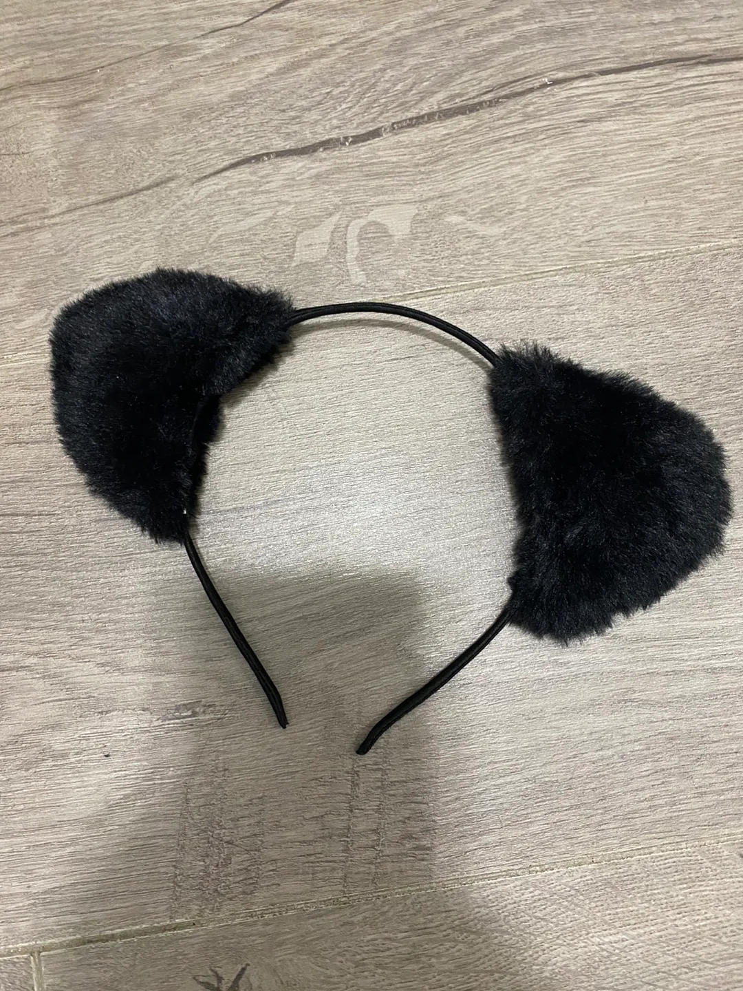 Black Cat Ear Headband thumbnail