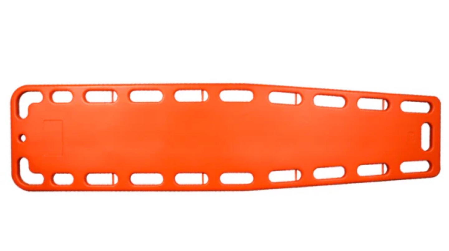 Orange Plastic Spine Board
