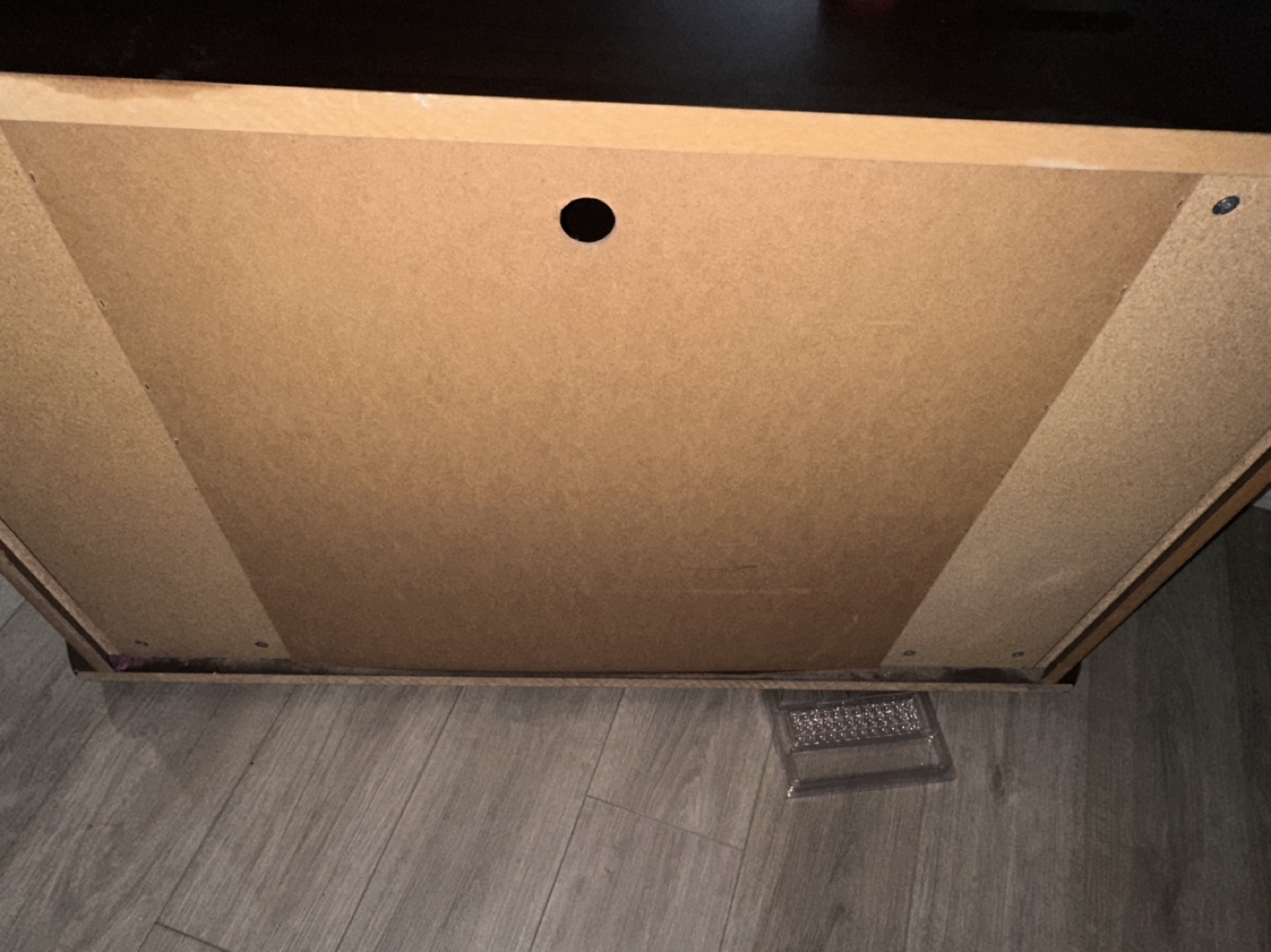 Curved wooden cabinet tv stand - photo 3