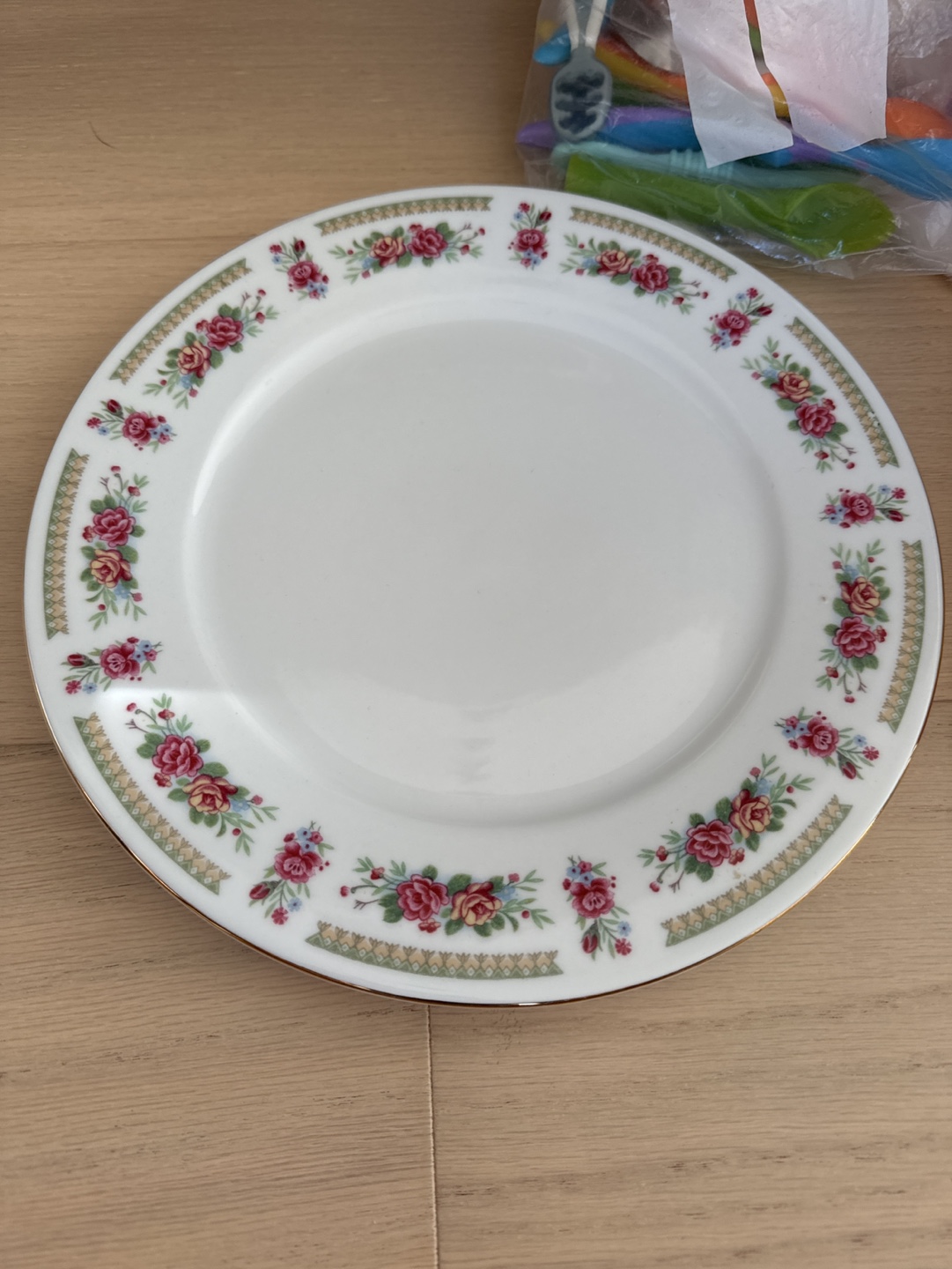 Floral Dinner Plate