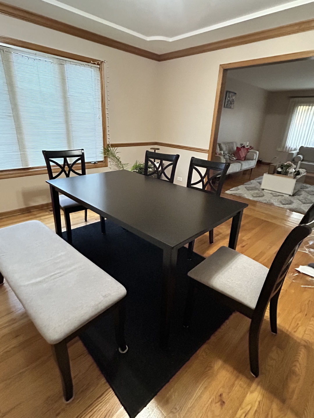 Dining Table Set with Bench