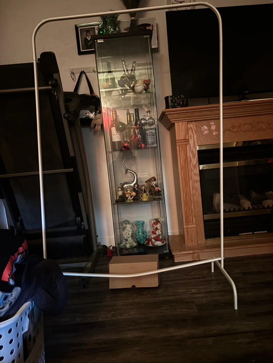 IKEA White Clothes Rack