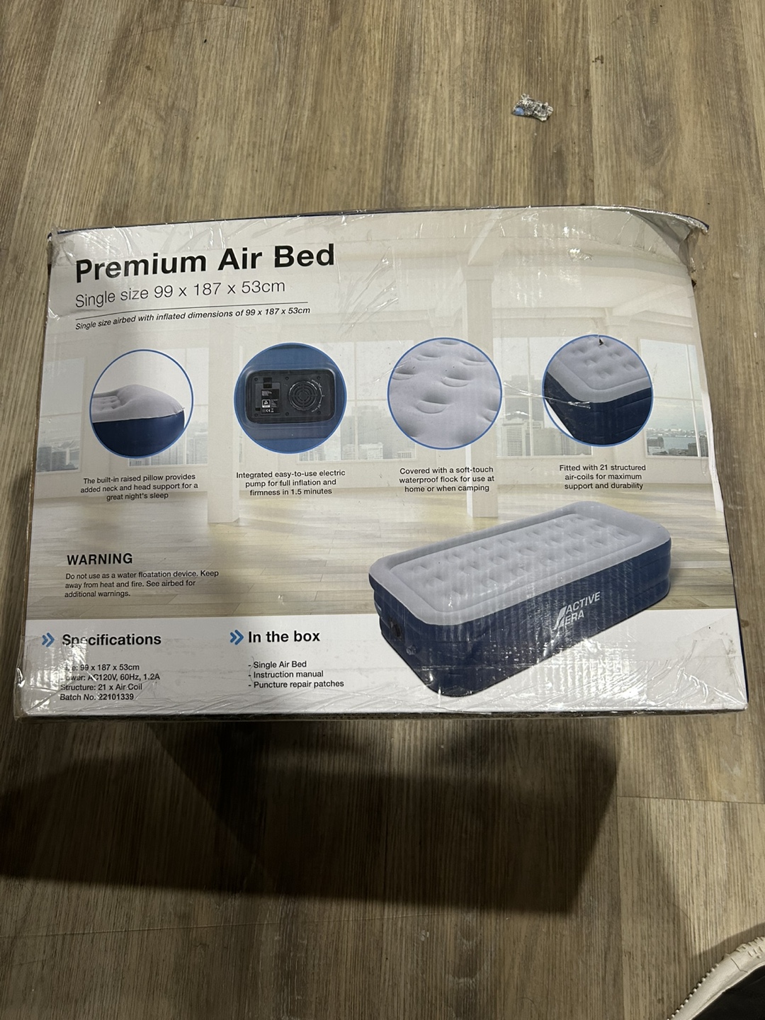 Active Era Premium Air Bed - Single Size - photo 2