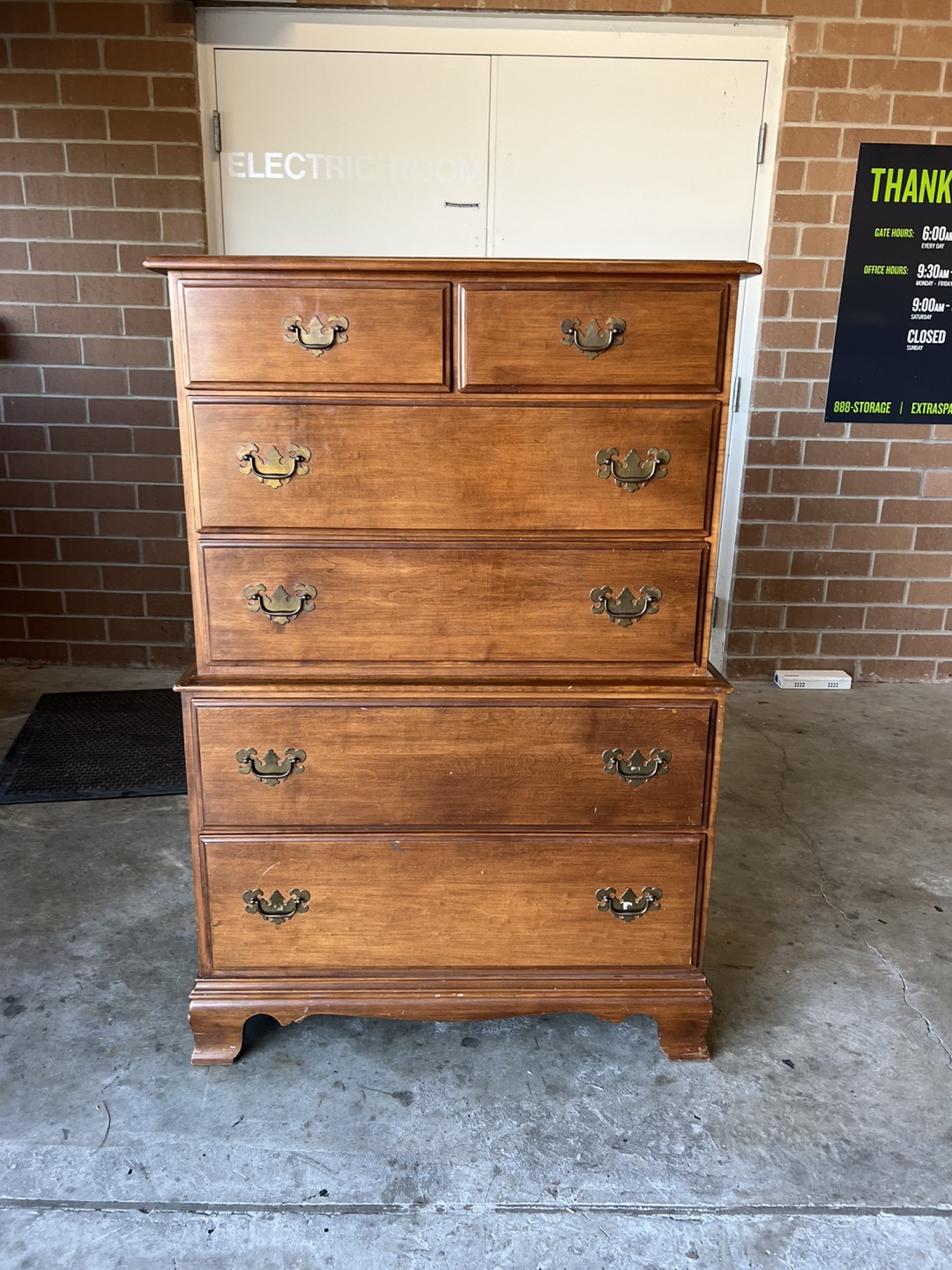 Tallboy Drawer Wooden Chest