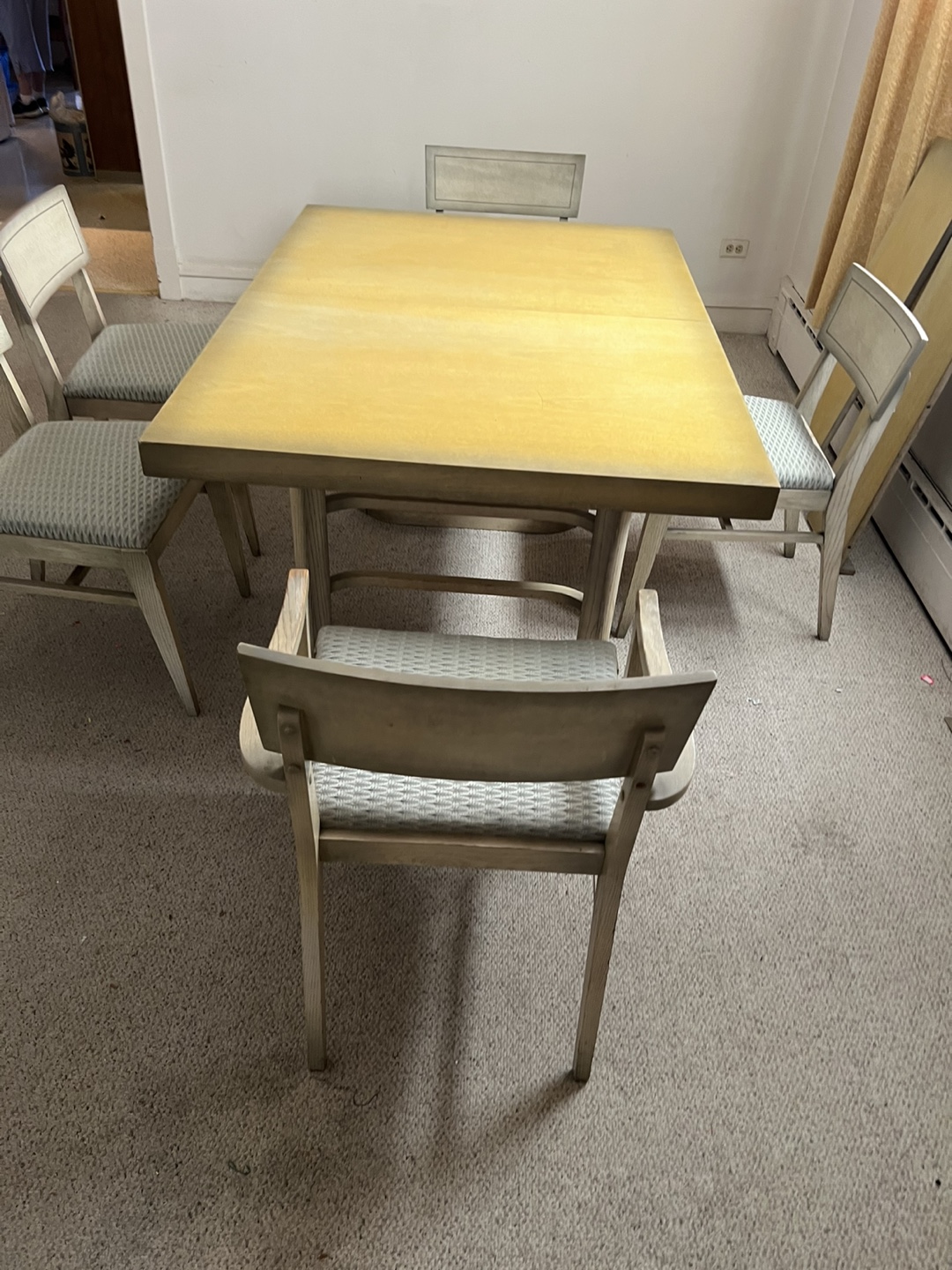 MCM Dining Table and 5 Chairs - photo 5