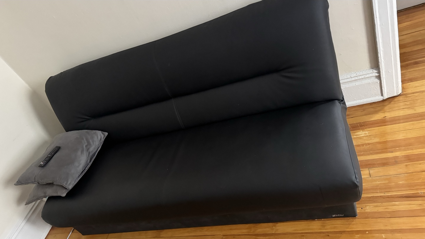 Black Futon Couch