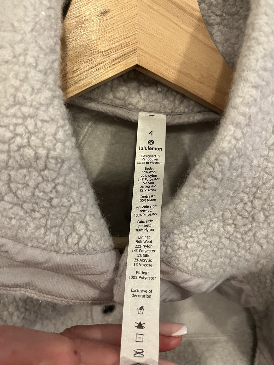 Lululemon merino wool jacket - photo 2