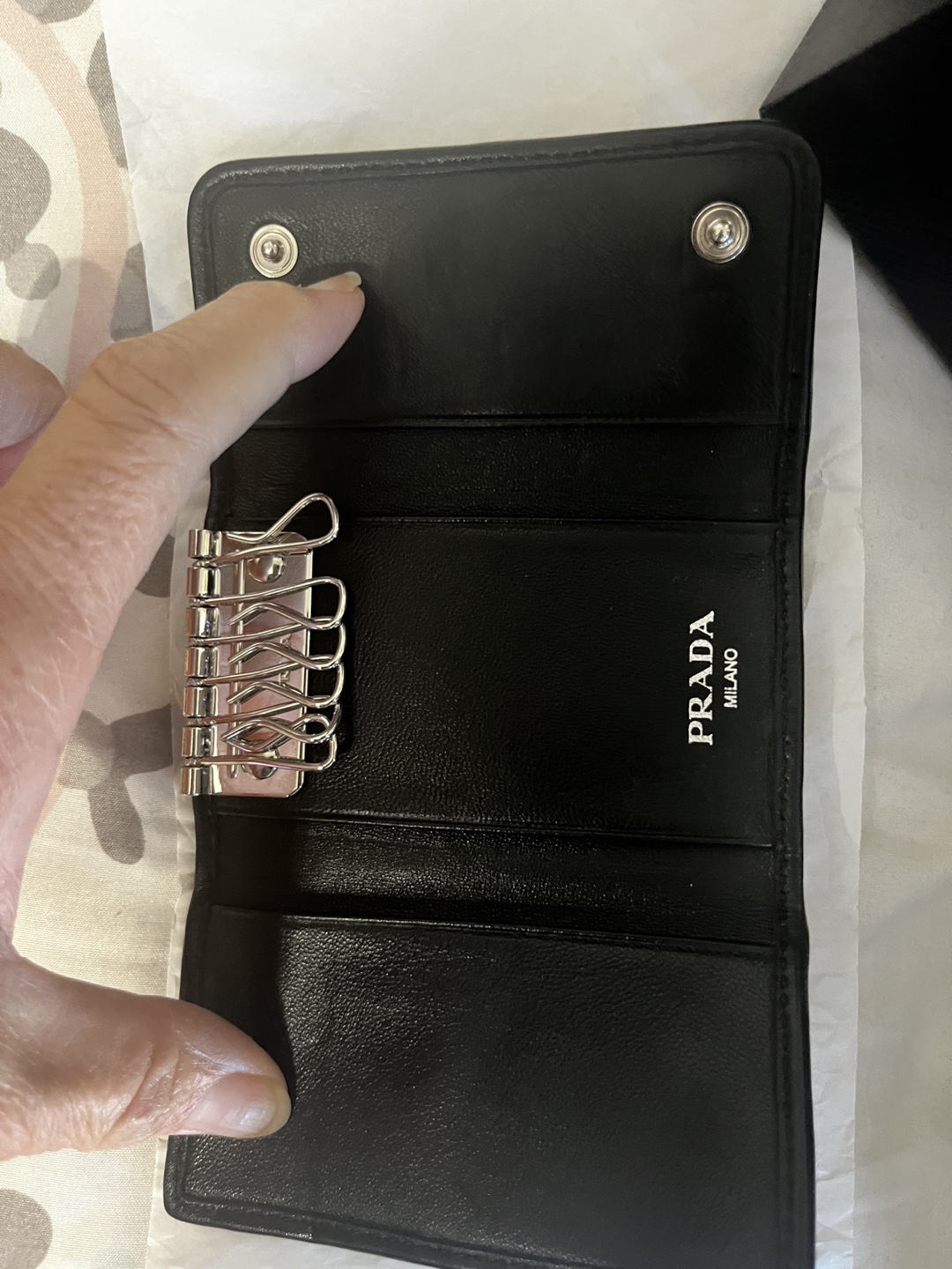 Little card/Wallet/keys holder , black ! - photo 4