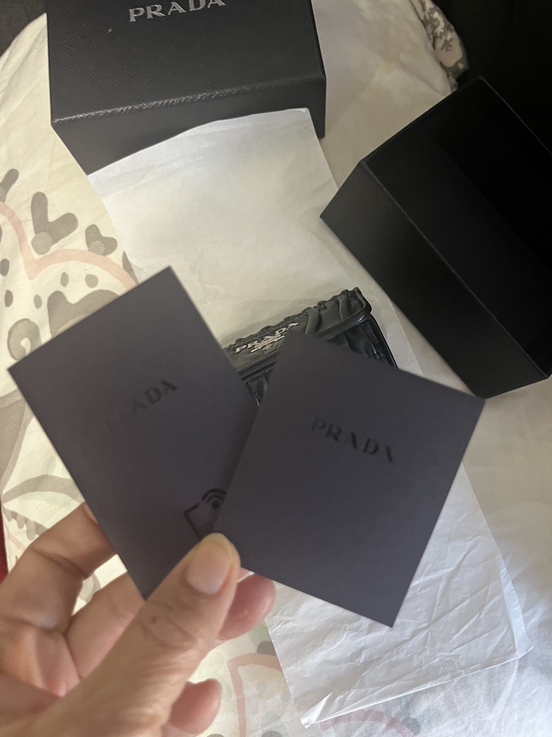 Little card/Wallet/keys holder , black ! - photo 3