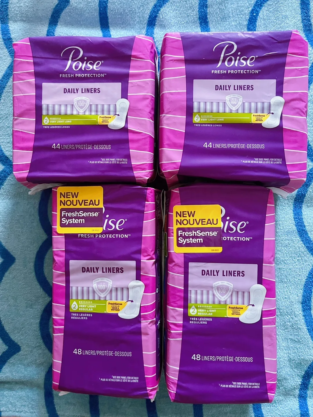 All 4 for $16!Poise liners thumbnail