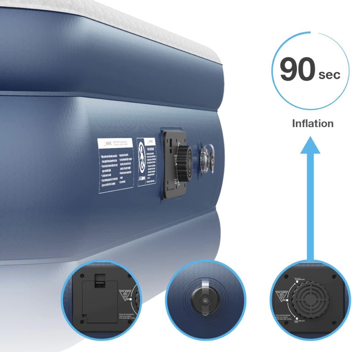 Active Era Air Mattress with Built-in Pump - photo 5