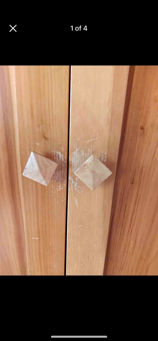 Pine wood cupboard - solid wood - photo 3