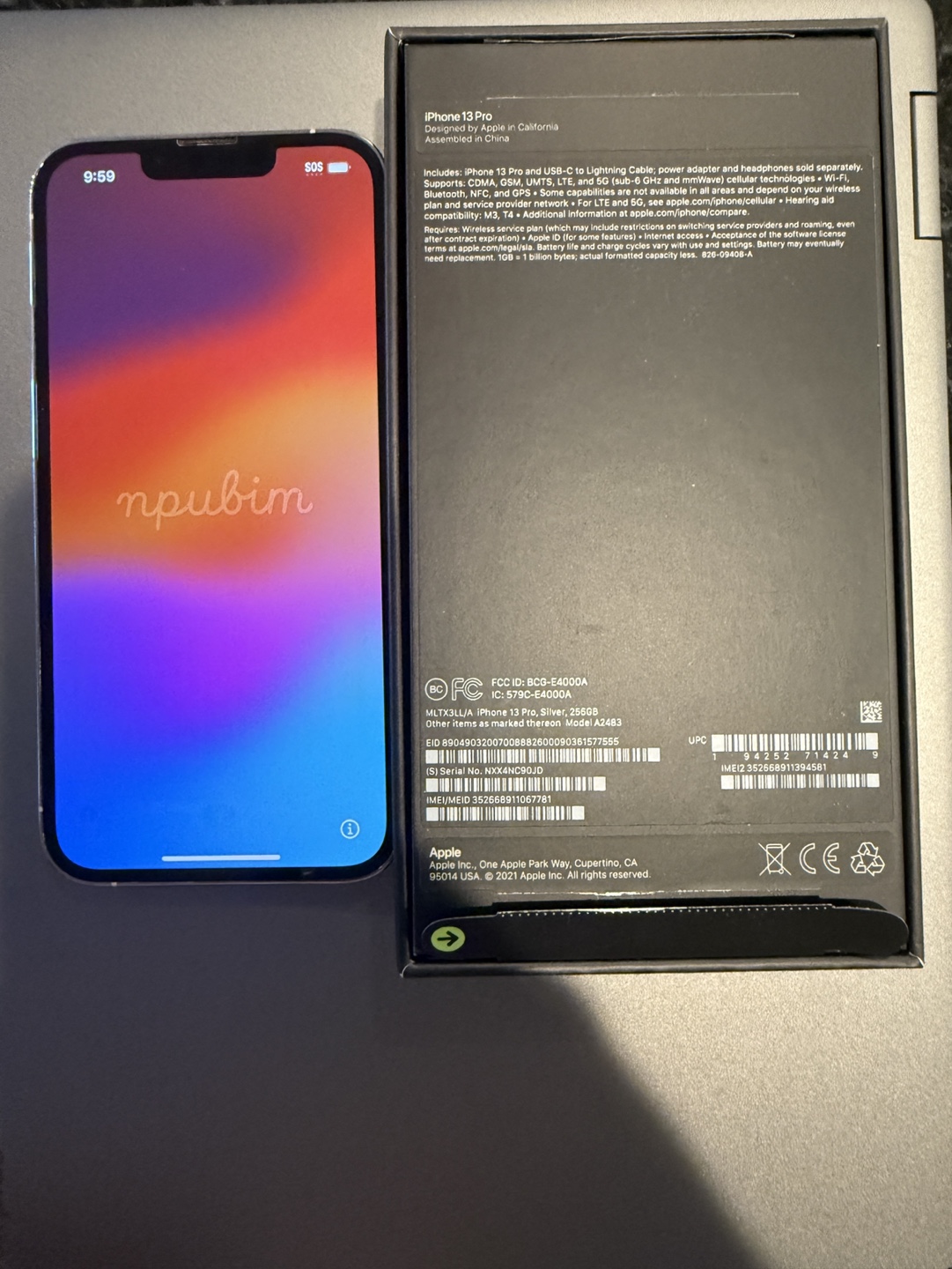 iPhone 13 Pro 256gb Unlocked - photo 2