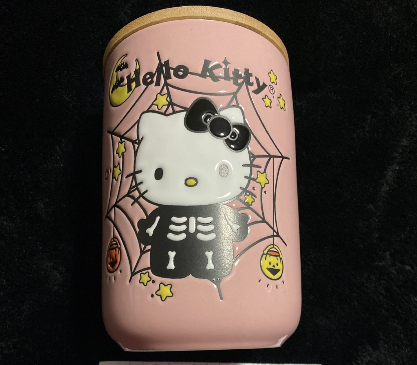 Hello Kitty Halloween Ceramic Cookie Jar
