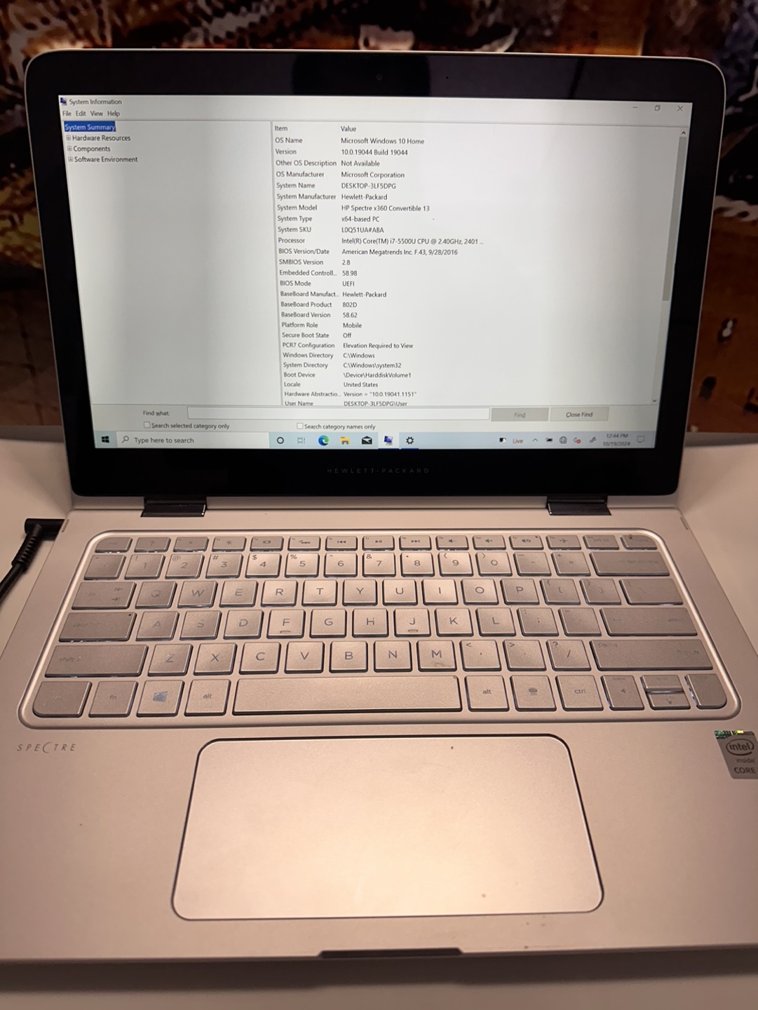 HP Spectre X360 13-4103dx