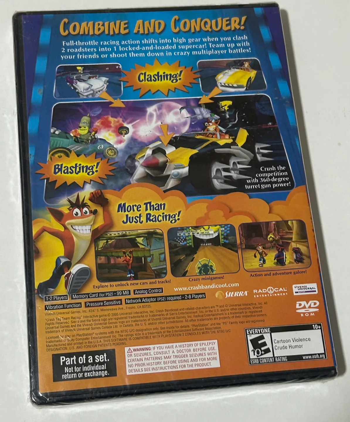 Crash Bandicoot factory sealed Playstation 2 image indicator(8)