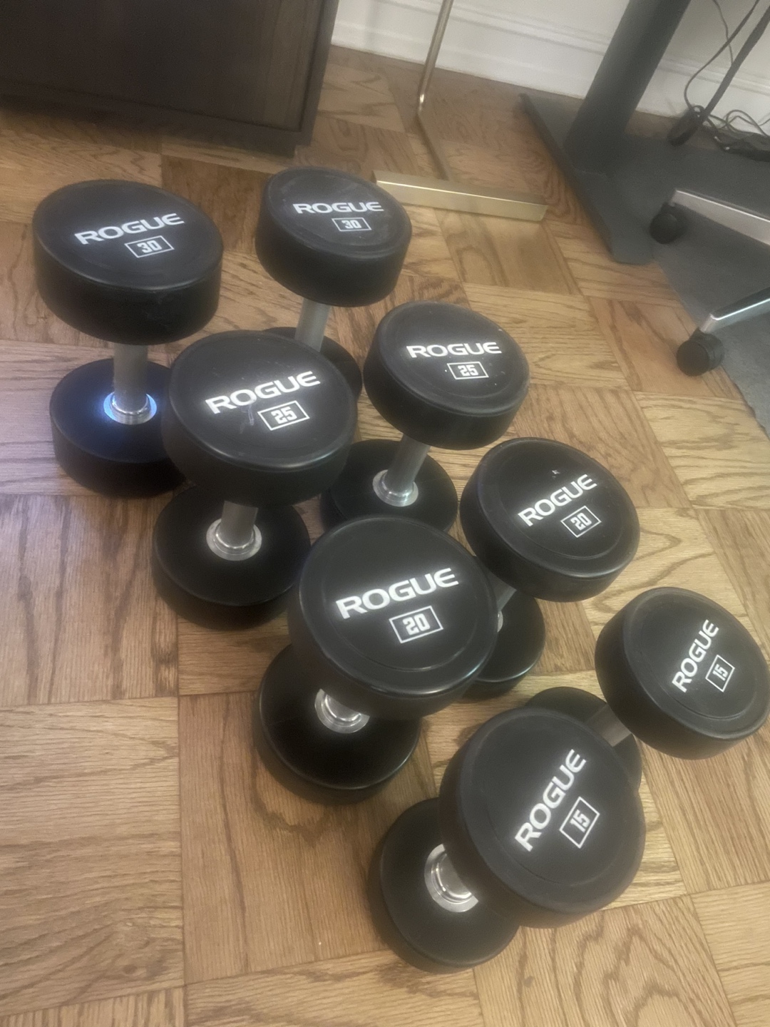 ROGUE URETHANE DUMBBELLS