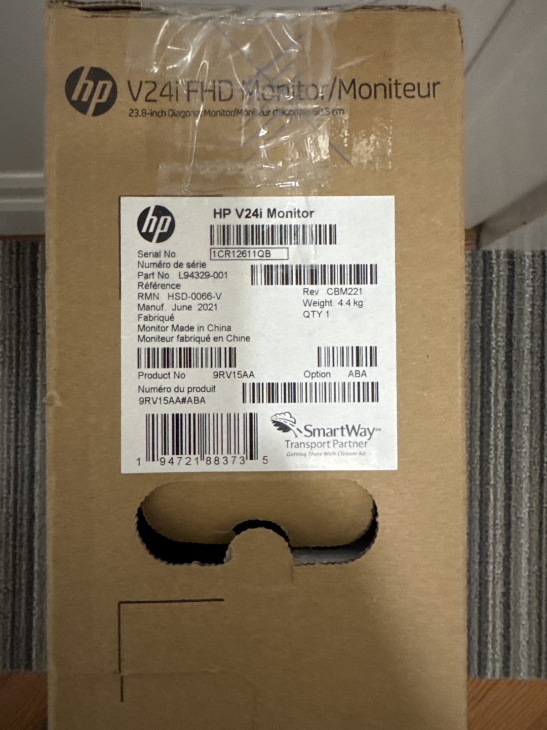 HP V24i FHD Monitor - photo 2