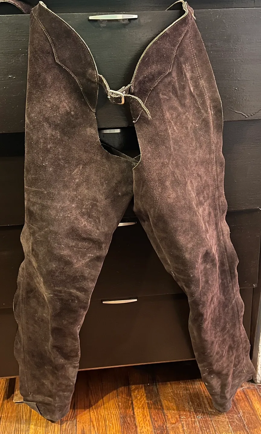 Leather Chaps size Large thumbnail