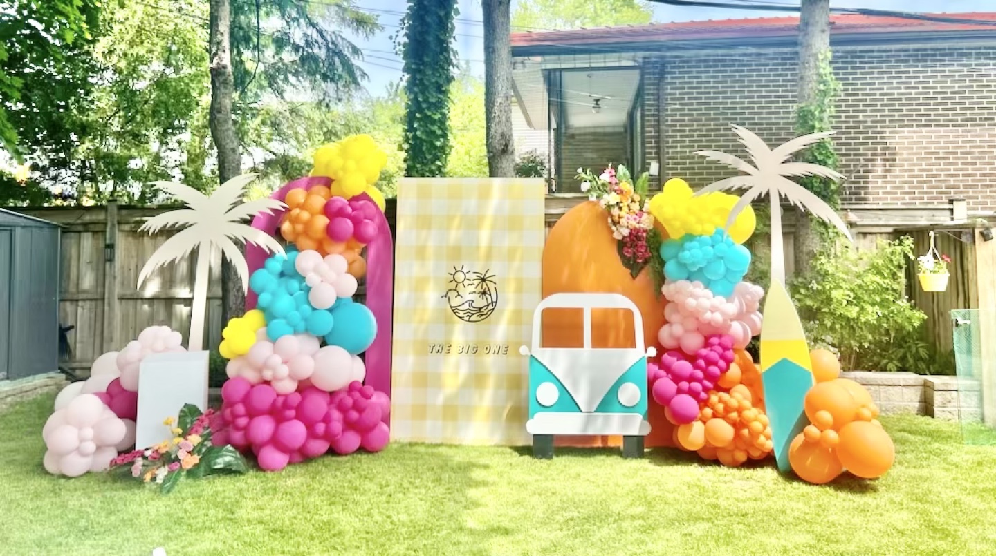 Aloha Themed Birthday Party