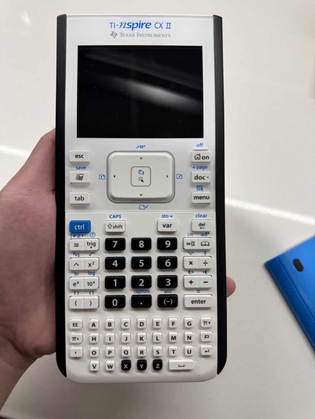 TI-Nspire CX II Graphing Calculator Blue - photo 3