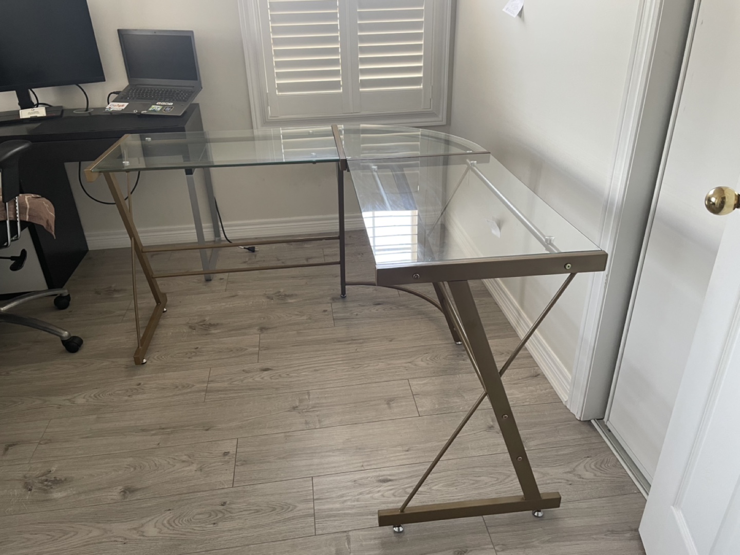 Corner L Shaped Computer Desk - photo 2
