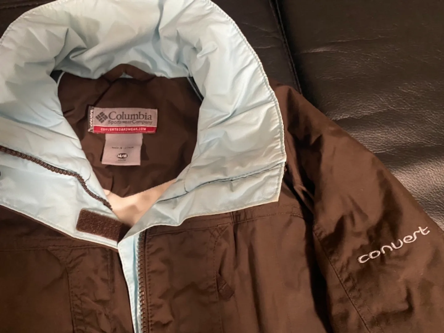 Columbia Convert Winter Jacket warm waterproof. Youth 14/16 image indicator(3)