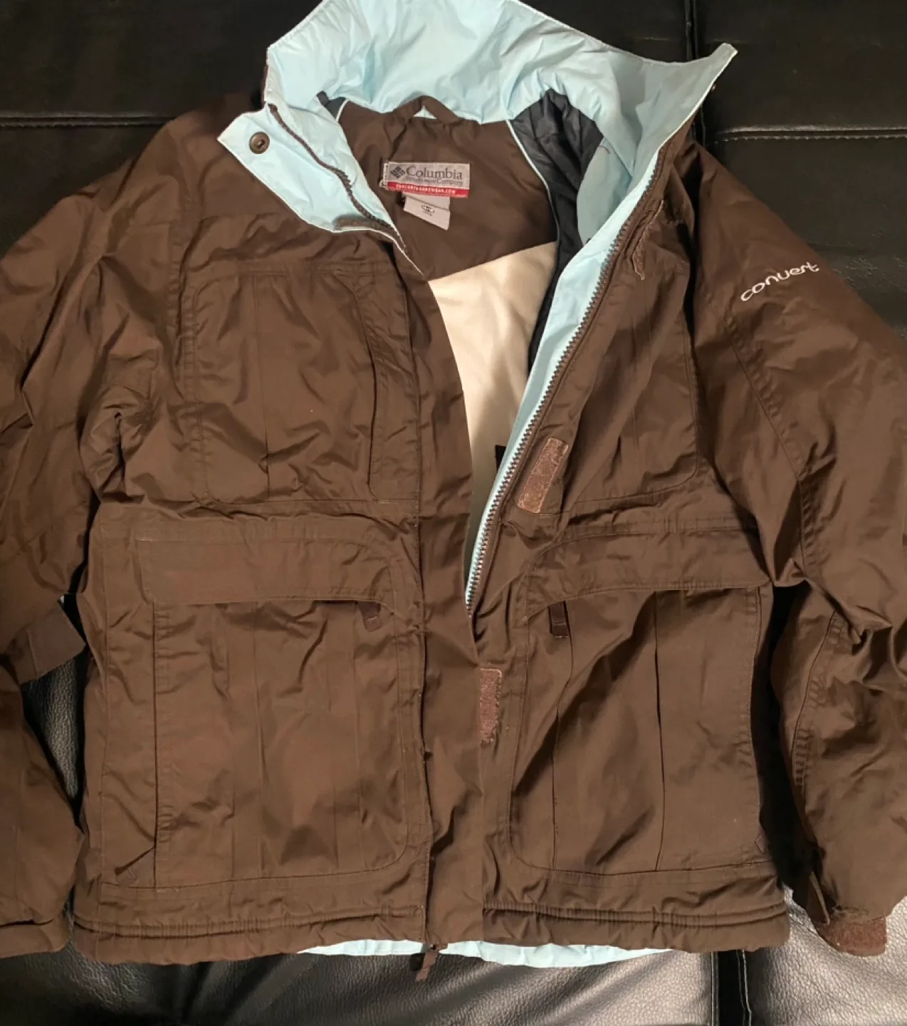 Columbia Convert Winter Jacket warm waterproof. Youth 14/16 image indicator(5)