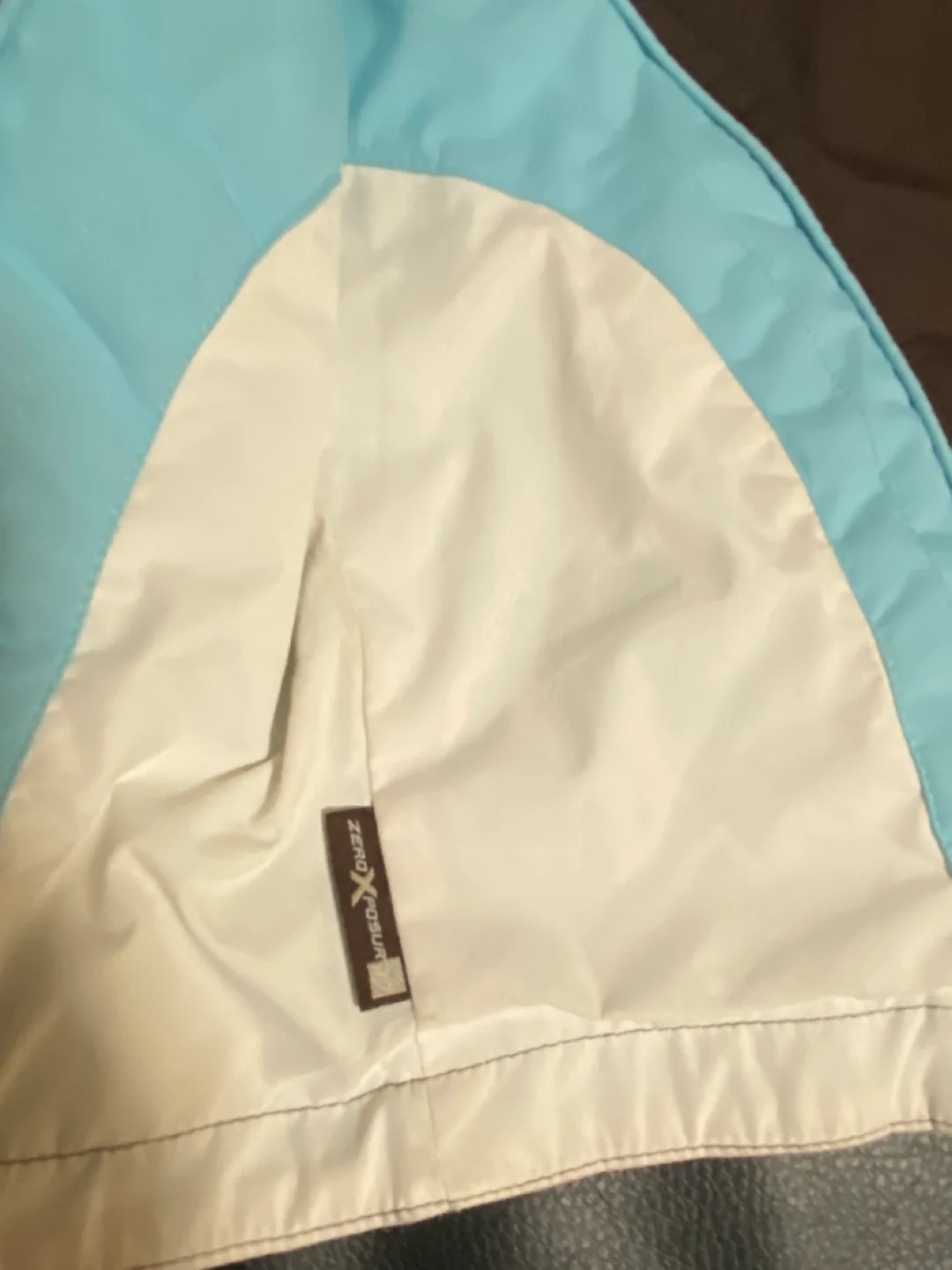 ZeroXposur Girls' Size L Brown blue reversible Jacket image indicator(4)