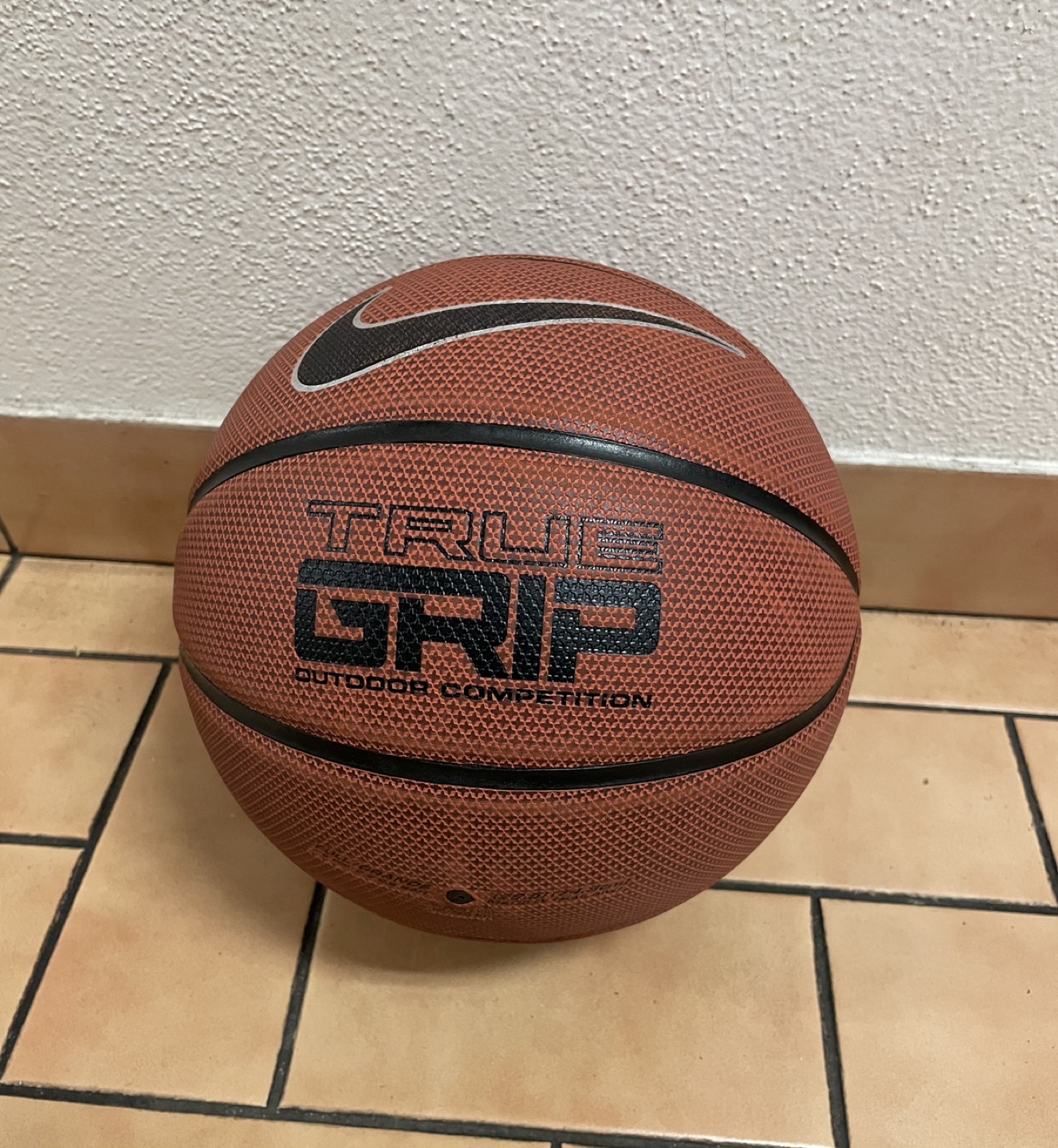 Nike True Grip Basketball with Spalding Pump Karrot