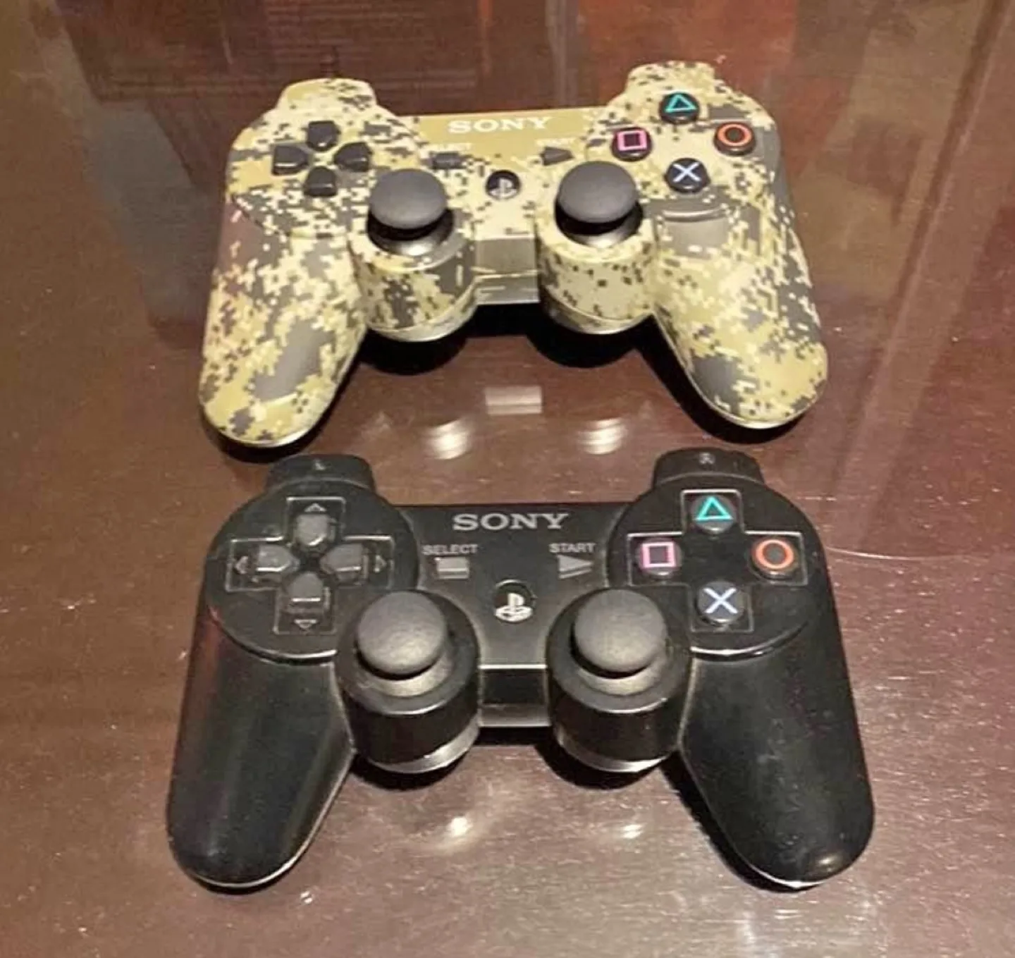 PS3 500GB Console with Games and Controllers image indicator(4)