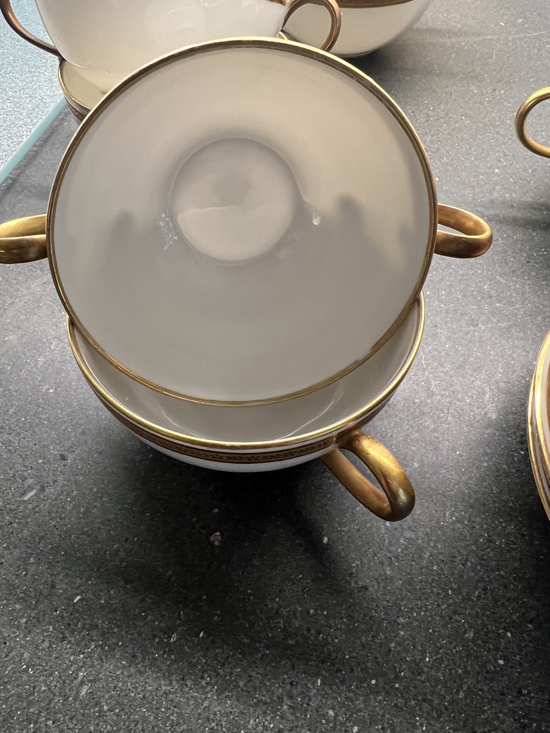 Vintage Limoges Coronet Teacup & Saucer Set - photo 3