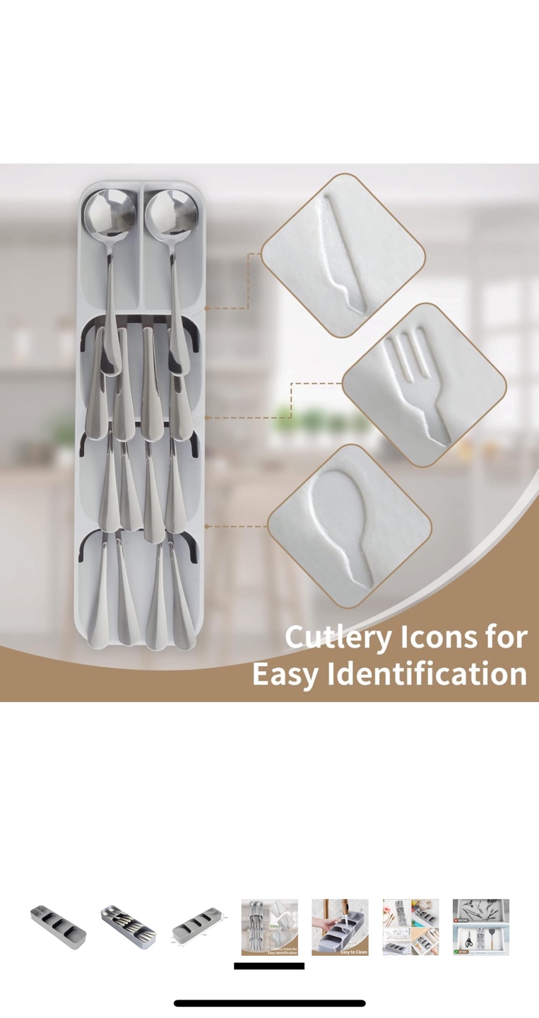 Grey Cutlery Organizers - photo 4