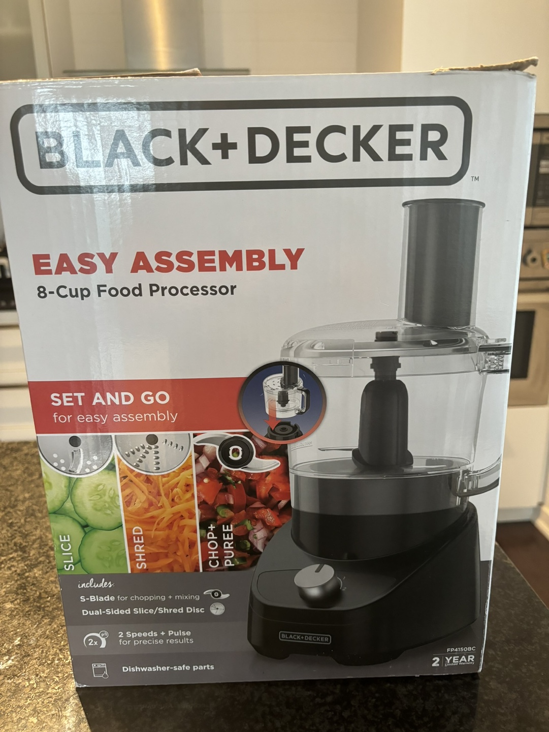 Black+Decker 8-Cup Food Processor - photo 4