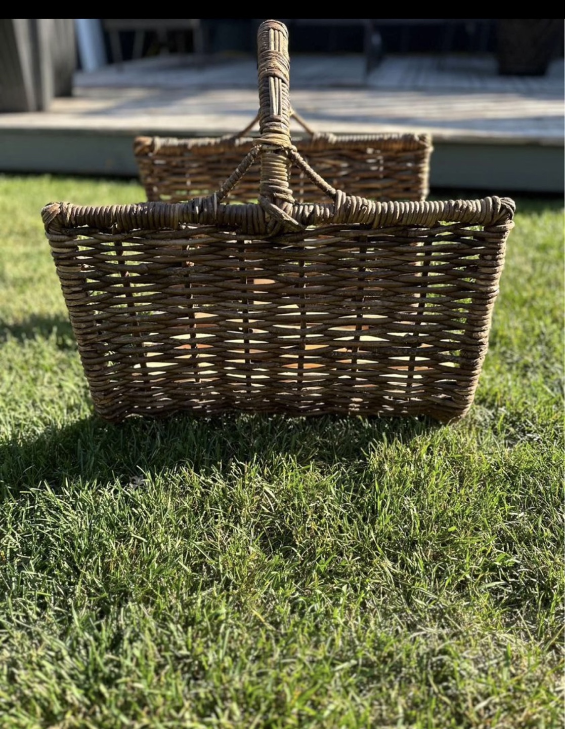 Wicker Log Carrier