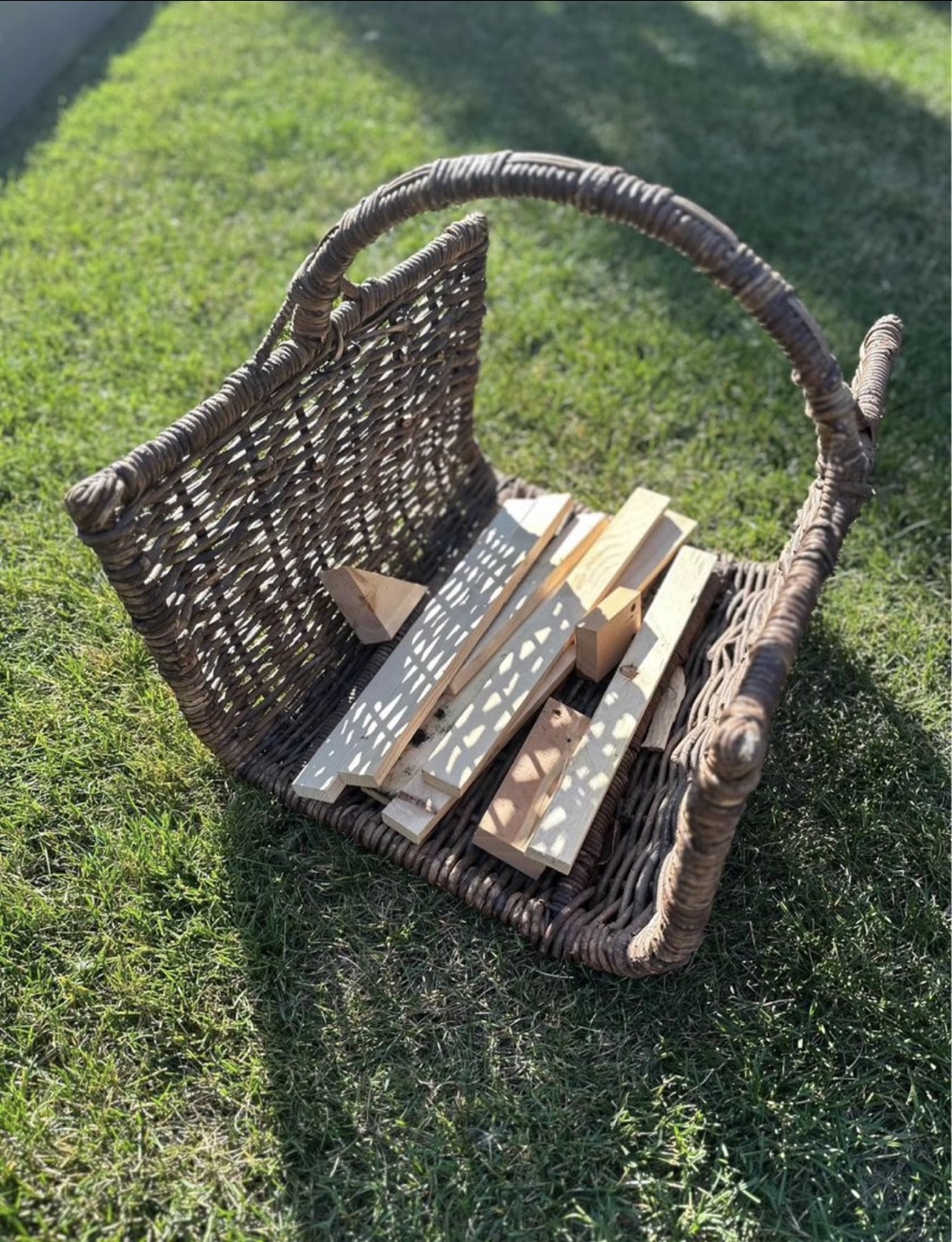 Wicker Log Carrier - photo 3