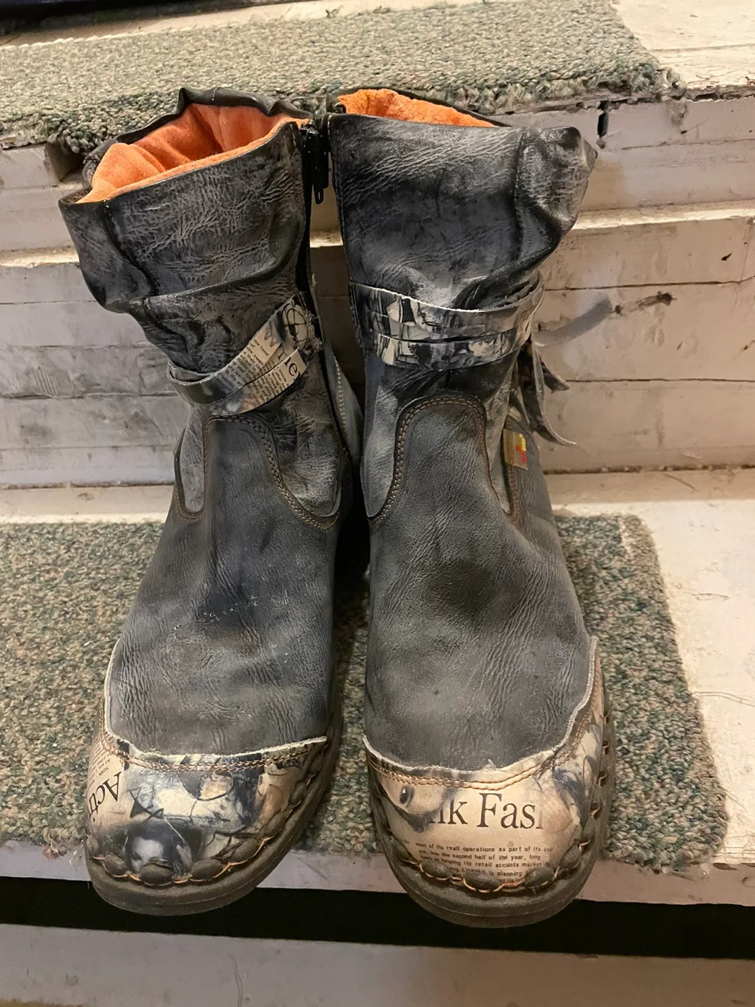 Original TMA Eyes Women's leather Boots image indicator(10)