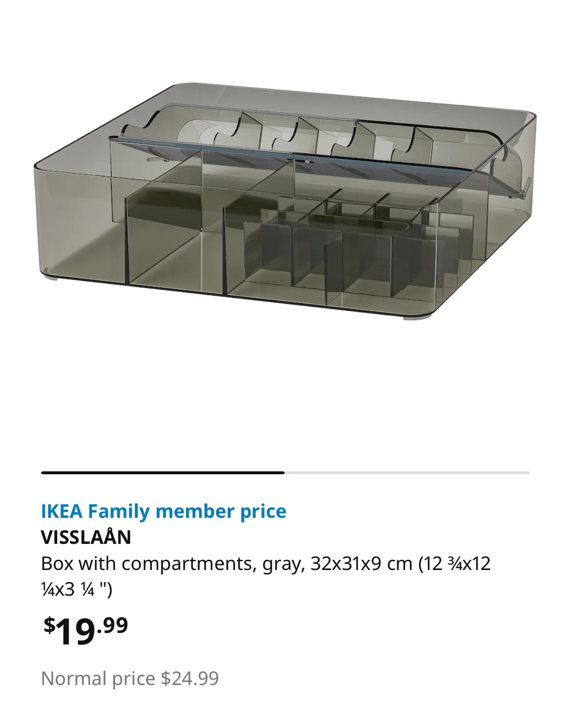 IKEA VISSLAAN Makeup storage image indicator(4)