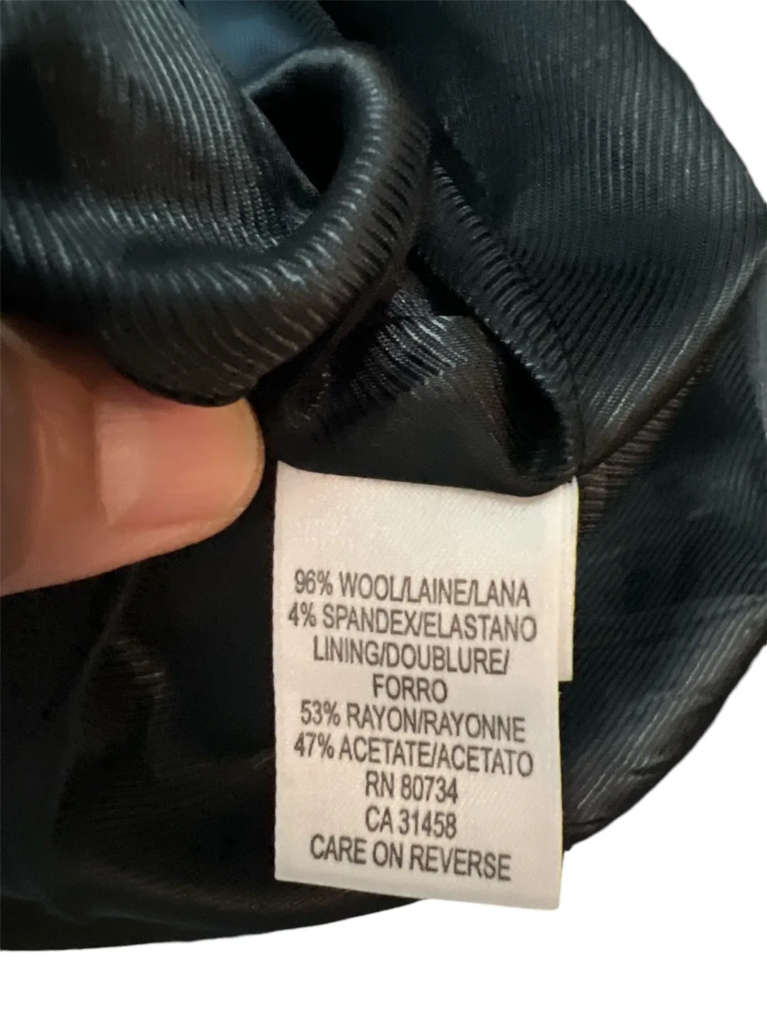 BCBG Max Azria Black wool Blazer image indicator(2)