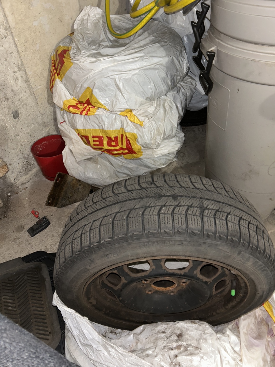 Michelin Winter Tire and Rim - photo 2