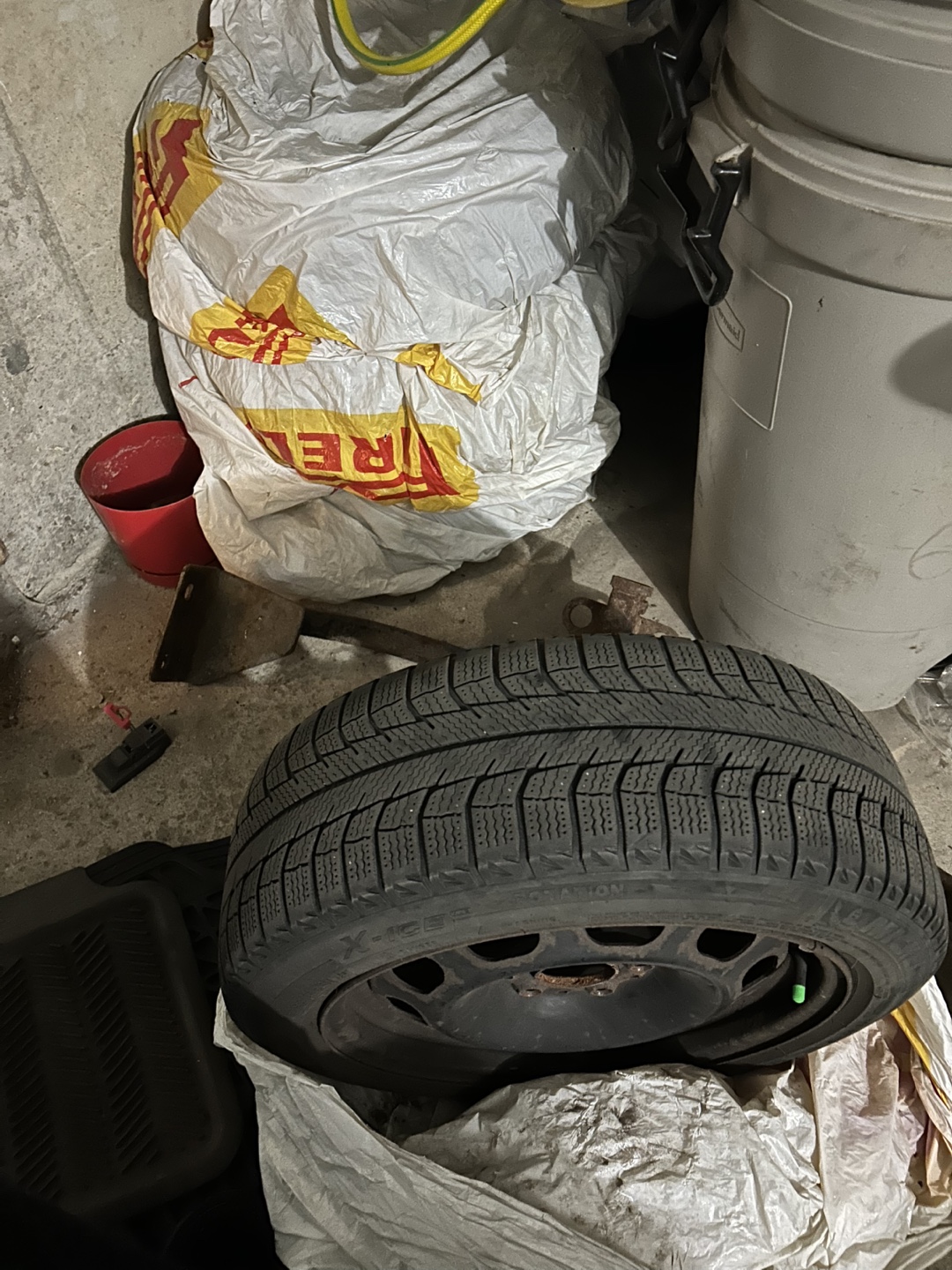 Michelin Winter Tire and Rim