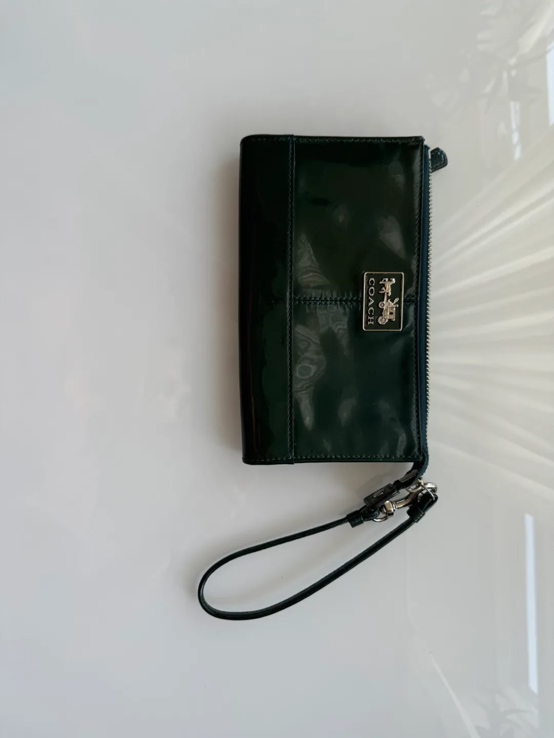 Coach Patent Leather Wristlet thumbnail