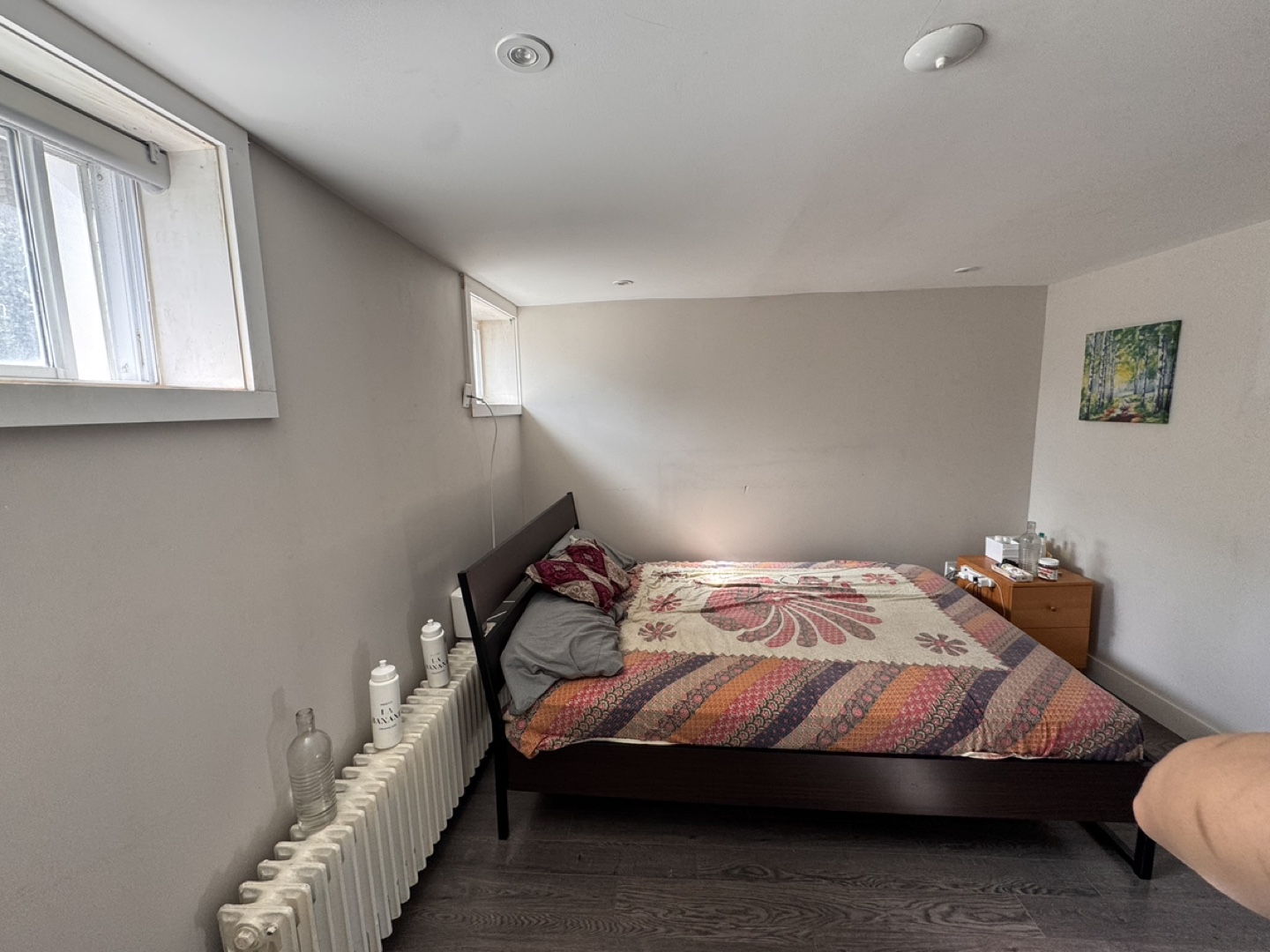 Queen Size Bed Frame and Mattress