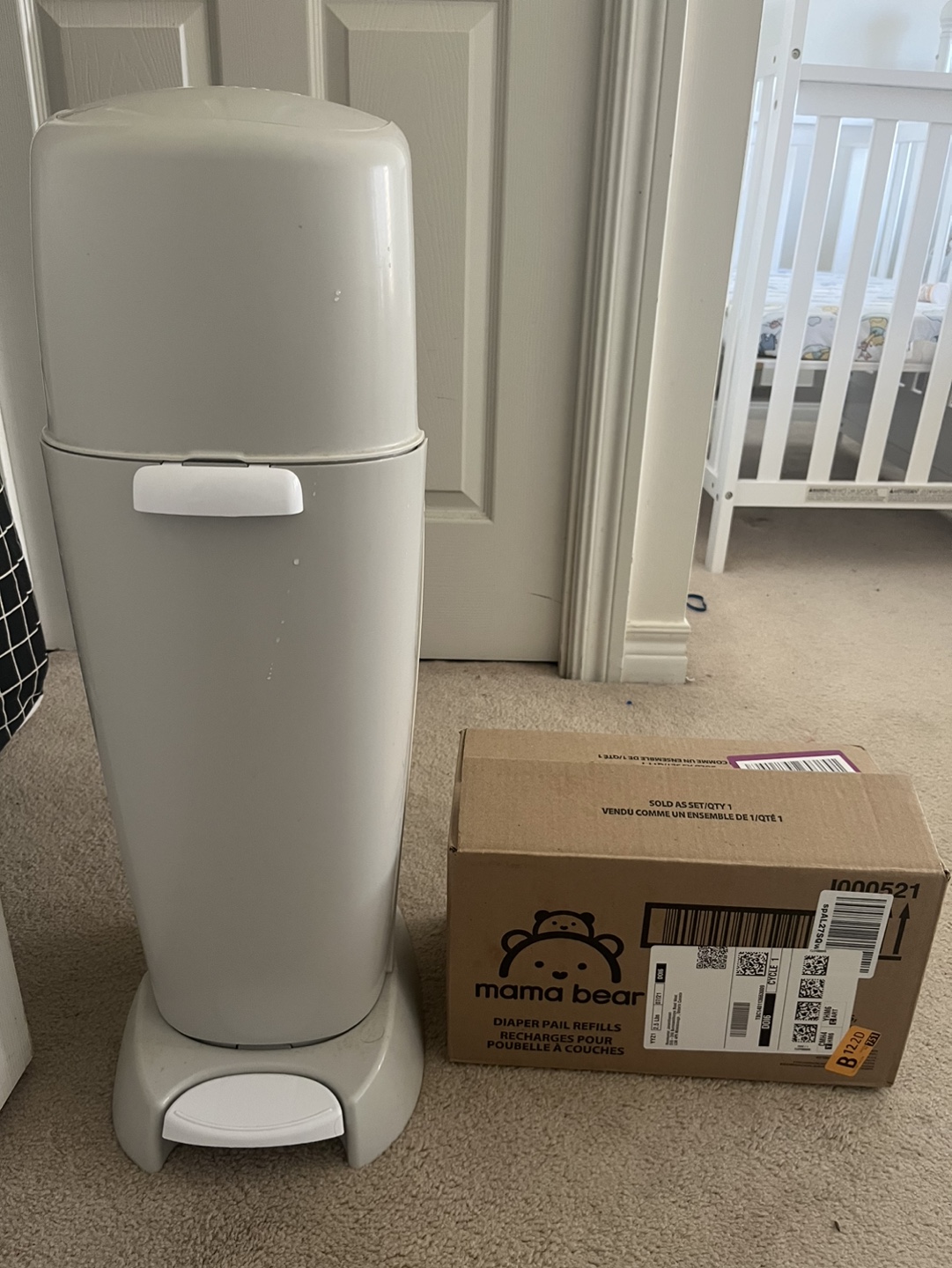 Move out sale Diaper genie + Mama Bear Diaper pail refill-8